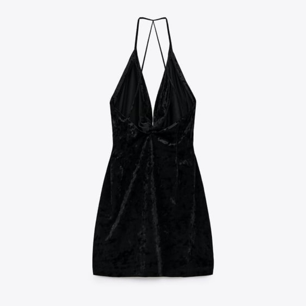 Zara VELVET MINI DRESS​